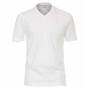 Casa Moda T-shirt wit 2-pack v-hals