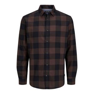 Jack & Jones Overhemd Egingham Brown