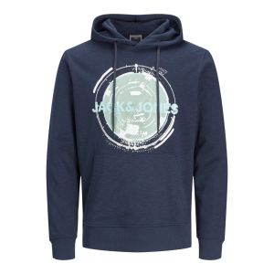 Jack & Jones Hoodie Filt Navy
