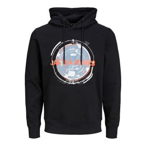 Jack & Jones Hoodie Filt Black