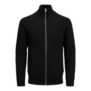 Jack & Jones Zip Vest Black
