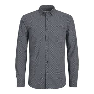 Jack & Jones Overhemd Cardiff Print Perfect Navy