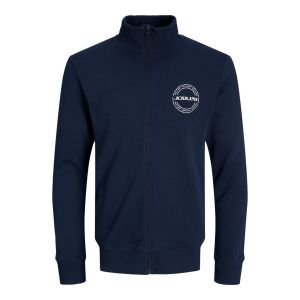 Jack & Jones Sweat Vest Zipper Jake Navy