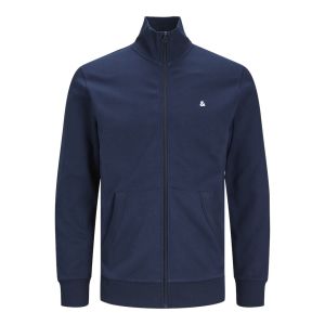 Jack & Jones Sweat Zip Vest Paulos Navy