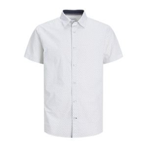 Jack & Jones Overhemd Ditsy White