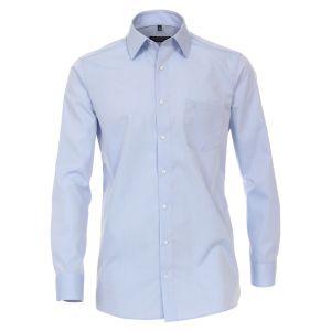 Casa Moda Overhemd Licht blauw strijkvrij