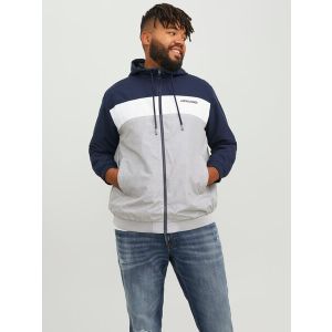 Jack & Jones Bomber Jack Rush Navy Grey