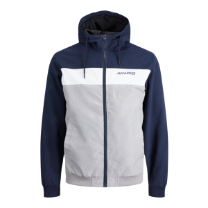 Jack & Jones Bomber Jack Rush Navy Grey