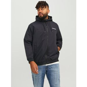 Jack & Jones Bomber Jack Hooded Rush Black