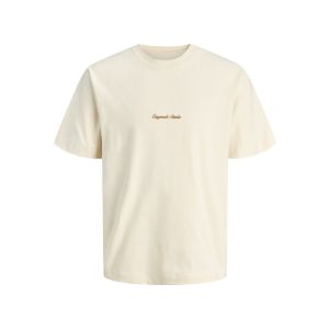 Jack & Jones T-shirt O.S. Embroidery Antique White
