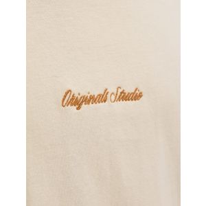 Jack & Jones T-shirt O.S. Embroidery Antique White
