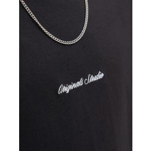 Jack & Jones T-shirt O.S. Embroidery Black