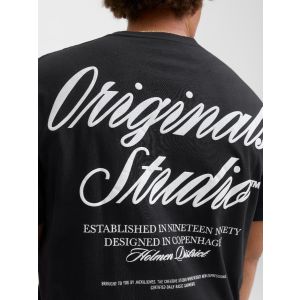 Jack & Jones T-shirt O.S. Backprint Black