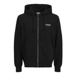Jack & Jones Zip Hoodie Studios Black