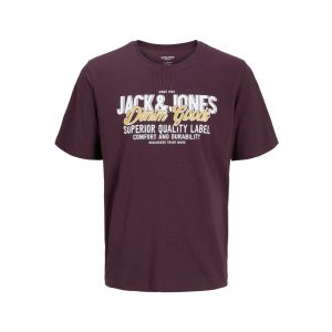 Jack & Jones T-shirt Denim Goods Plum Perfect