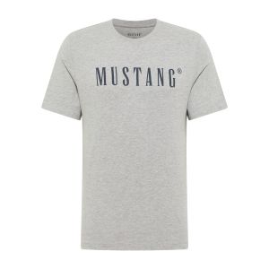 Mustang Jeans T-Shirt Austin Grijs Melange