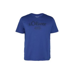 s.Oliver T-Shirt Elevated Blauw