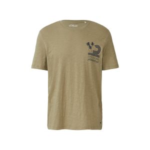 s.Oliver T-Shirt Off Shore Khaki
