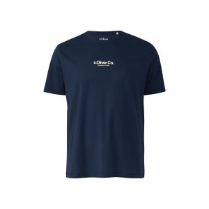s.Oliver T-Shirt Logo 1969 Navy